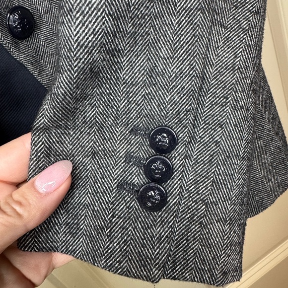 Zara Herringbone Blazer - Picture 4 of 4
